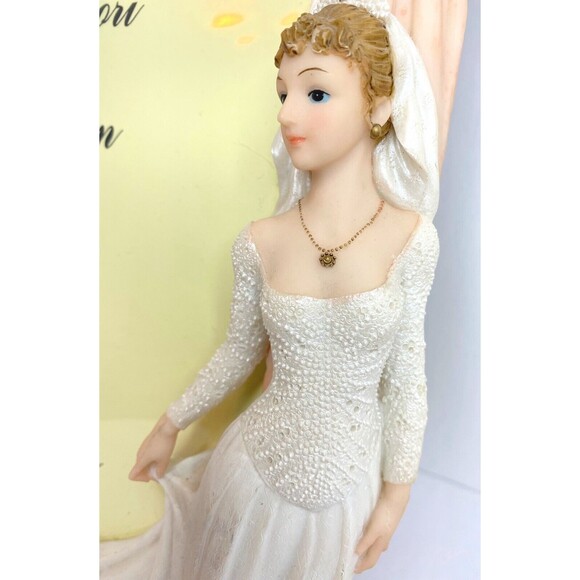 Vintage Montefiori Collection Italy Design Picture Frame Bride & Groom 8x10 - Picture 4 of 16